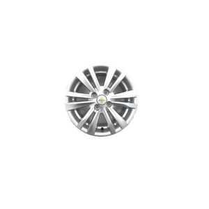 Roda De Liga Leve Alumínio Aro 15 Prata Metálico Spin 2018 A Peças Genuínas GM 52142357
