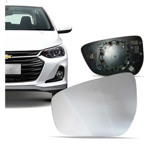 Lente Vidro Espelho Retrovisor Esquerdo Onix Hatch 2020 A Peças Genuinas GM 26280562