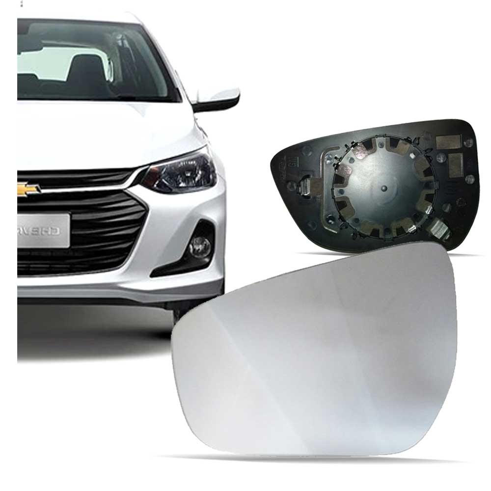 Lente Vidro Espelho Retrovisor Esquerdo Onix Hatch 2020 A Peças