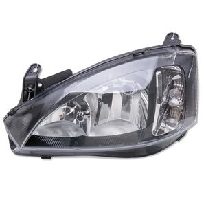 Farol Lado Esquerdo Mascara Negra Com Regulagem Elétrica Lente Lisa Montana /corsa Peças Genuínas GM