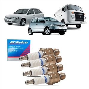 Jogo De Vela Ignição Saveiro 2005 A 2008 1.8 8v Flex Acdelco JG19347301