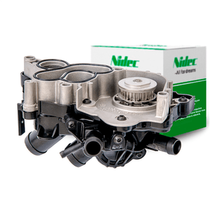 Bomba D`agua Do Motor Com Válvula Termostática Saverio 2010 A 2020 1.0 1.4 1.6 Ea211 Nidec KIT2213