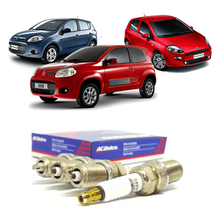 Jogo De Vela Ignição Palio 2011 A 2019 1.4 8v Fire Evo Acdelco JG19347306
