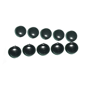 10 Capa Parafuso Preta Alça De Teto E Console Jahu KIT2141
