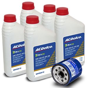 Kit 5 Óleos 0w20 + Filtro Cruze 2017 A 2020 Peça Nova KIT2218