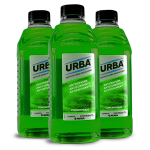 Aditivo Radiador Concentrado Verde 3 Litros Urba KIT1888