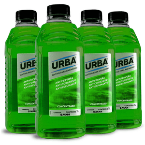 Aditivo Radiador Concentrado Verde 4 Litros Urba KIT1889