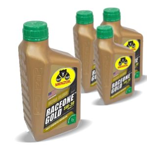 4 Óleos De Motor 5w30 Dexos1 Sn Sintético Raceone Gold Flex Sonic 2012 A 2014 Menzoil KIT2268
