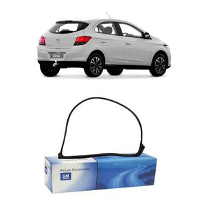 Guarnição Da Porta Traseira Direita Onix 2013 A 2018 Peças Genuínas GM 52165476