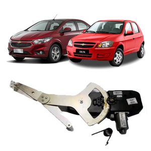 Regulador Janela Porta Dianteira Direita Celta 2007 A 2016 Peças Genuínas GM 93337820