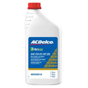 Óleo De Motor 0w20 Sn Sintético Dexos1 Turbo Meriva 2017 A Acdelco 98550812