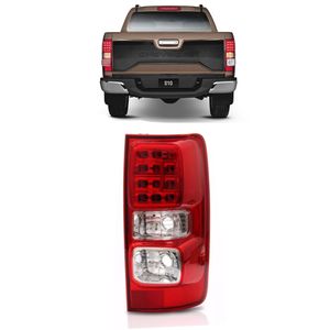 Lanterna Traseira Ld Com Led Neblina S10 2012 A 2018 Arteb 460442