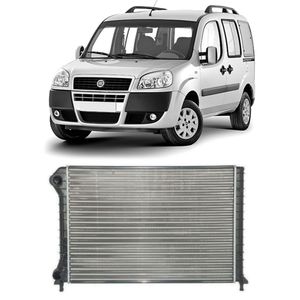 Radiador De Água Doblo 2001 A 2021 Magneti Marelli RMM1127FT