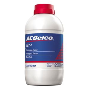 Óleo Fluído De Freio Dot4 Acdelco 200ml Onix /prisma /agile /astra /celta /meriva /montana /spin /s1