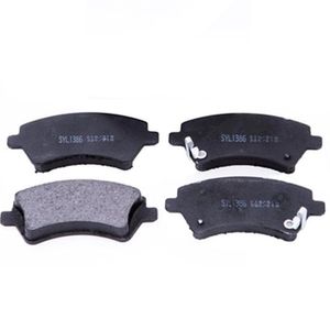 Pastilhas De Freio Dianteira  Corolla 1.6 1.8 16v /fielder SYL SYL1386