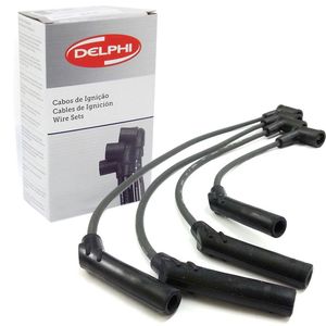 Jogo De Cabos Velas 8v Zetec Rocam Courier /ecosport /focus Delphi XS10550