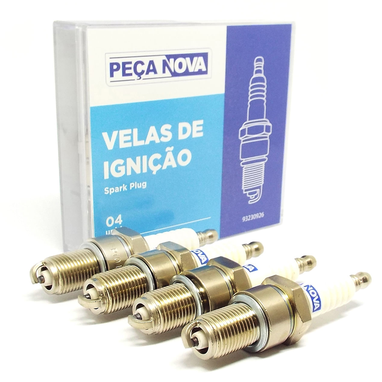 Jogo Velas De Ignição 2.0 Flex 140cv Astra /zafira /vectra Peça