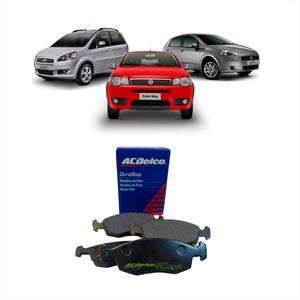 Pastilha De Freio Dianteiro Idea 2005 A 2009 Acdelco 98550710