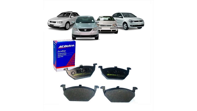 Pastilha De Freio Dianteirop56 Spacefox 2003 A 2014 1.6 Acdelco