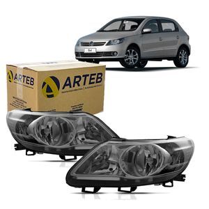 Par Farol Cromomix Foco Duplo Voyage 2009 A 2012 Arteb KIT2486 160751 160752