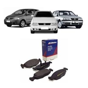 Jogo De Pastilha Freio Ibiza 1997 A 2002 Acdelco 98550721