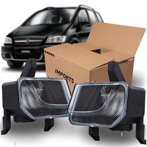 Par De Farol Milha Neblina Dianteiro  Zafira Imports KIT1616
