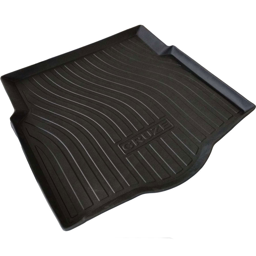 こし Tapete Bandeja Porta-malas Sedan Com Bordas Elevadas Pvc Rígido