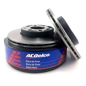 Par Disco De Freio Dianteiro Ventilado Sonata 2.4 2.3 16v 24v Gas Acdelco KIT2347