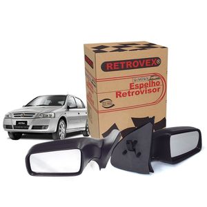 Par De Espelho Retrovisor Com Controle Elétrico  Astra Retrovex KIT834
