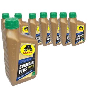8 Litros Óleo De Motor 15w40 Sn Semissintético Menzoil KIT1298