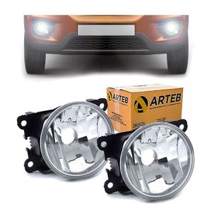 Par Farol De Milha Auxiliar Le/ld Ecosport 2012 A 2016 Arteb KIT2754