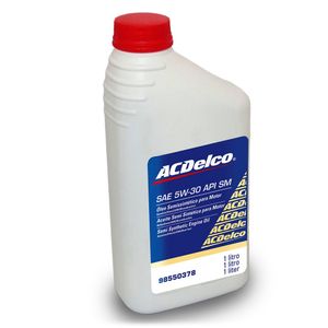 Óleo De Motor 5w30 Sn Semissintético 1l 98550860 Corsa 1994 A 2017 1.0 flex Acdelco 98550378