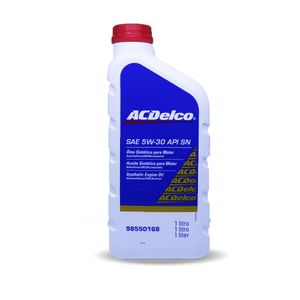 Óleo De Motor 5w30 Sn Sintético 1 Litro [flex/alcool/gnv] Agile 2012 A 2014 Acdelco 98550168