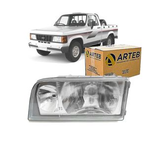 Farol H4 D20 C/auxiliar Lado Esquerdo Arteb 60055