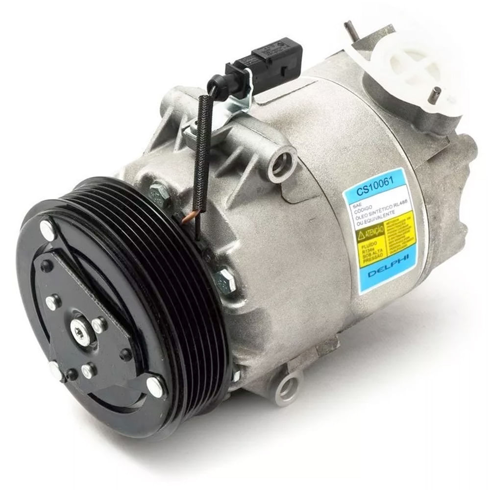 Compressor Do Ar Condicionado Crossfox 2005 A 2015 Delphi CS10061