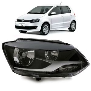 Farol Duplo H7/h1 Regulagem Manual Space Fox Lado Direito Fox 2011 A 2014 Arteb 160742