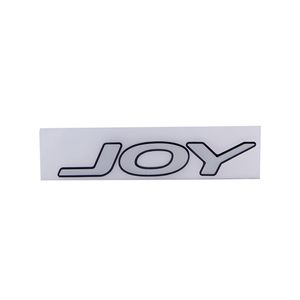 Emblema Joy Controno Preto Com Centro Prata  Prisma /meriva /corsa Peças Genuínas GM 93343651