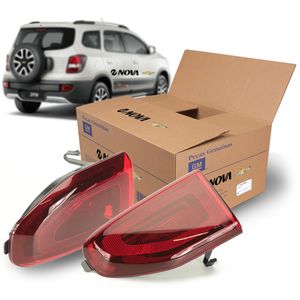Par Refletor Do Parachoque Traseiro Activ  Spin Peças Genuínas GM KIT1664