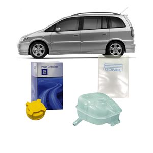 Reservatorio De Radiador Com Tampa Prisma /agile /meriva /montana /corsa /vectra /sem Furo Sensor Ki
