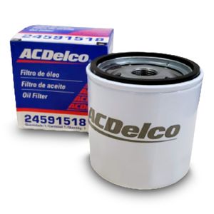 Filtro De Óleo Do Motor Gm 8v Prisma 2008 A 2019 Acdelco 24588463