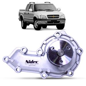 Bomba D'água Do Motor 2.5 S10 /ranger Nidec NBA0340