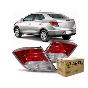 Par Lanterna Traseirabicolor G2 Arteb Prisma KIT2511 460437 460438