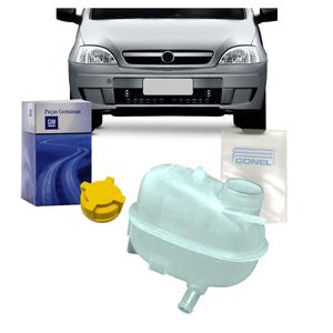 Reservatorio De Radiador Com Tampa Montana /corsa /sem Ar Kit Nova KIT2763