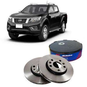 Par Disco Freio Dianteiro Nissan Frontier Acdelco KIT2530
