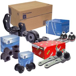 Kit Pivô Terminal Buchas E Morcegos De Direção Suspensão Prisma /celta /corsa Kit Nova KIT390