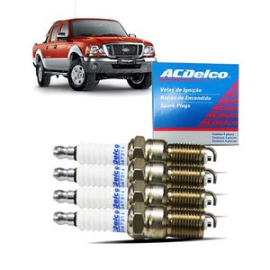 Jogo De Vela Ignição Ranger 2.5 8v 2.3 16v Acdelco JG19347314