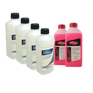 Kit 2 Aditivos + 4 Águas Desmineralizada Nova Kit Nova KIT2245