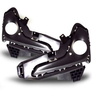 Par Moldura Farol De Milha  Onix 1.0 turbo aspitado at lt ltz Peças Genuínas GM KIT1929