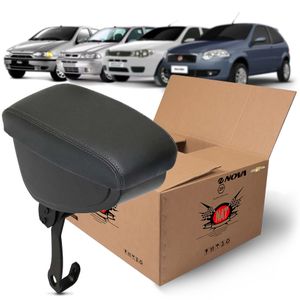 Apoio Encosto De Braço Descanso G1 G2 G3 G4 Preto Palio /siena /strada NAT KIT1652