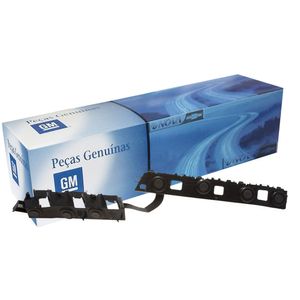 Trilho Guia Do Parachoque Traseiro Lado Esquerdo Prisma Peças Genuínas GM 52129682